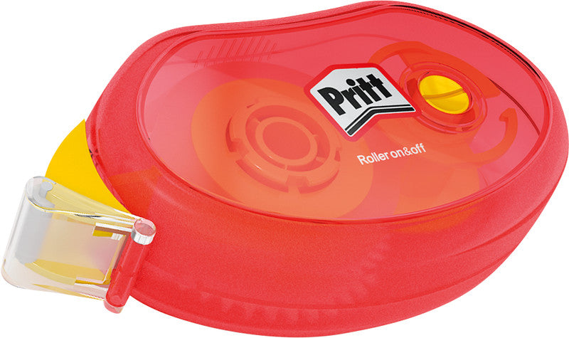Pritt Kleberoller – wiederablösbar, transparent, mit Schutzkappe, für Papier, Karton, Fotos u. a.