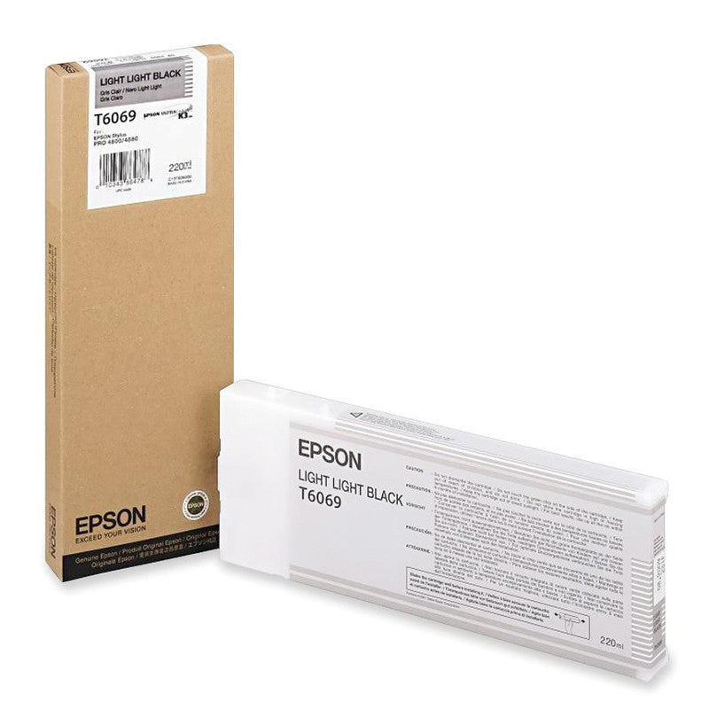 Epson Tintenpatrone T6069, Schwarz – für Inkjetdrucker und Multifunktionsgeräte