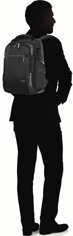 Samsonite Spectrolite 3.0 Notebook-Rucksack – 16,5 l, Aufsteckfunktion, USB-Port, Polyester, Schwarz