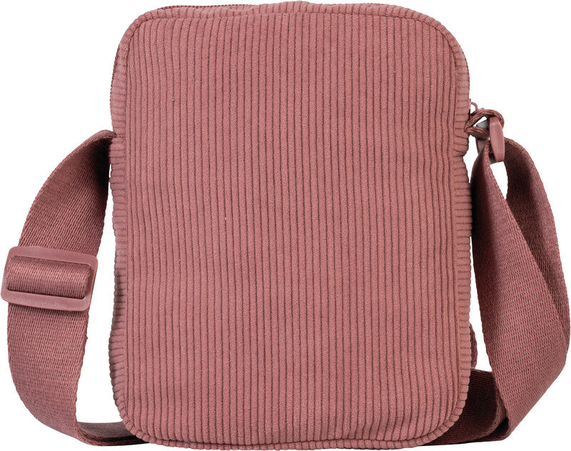 Bench cord – Umhängetasche, 2,5 l, Polyester, Mauve, 16 × 21 × 6 cm