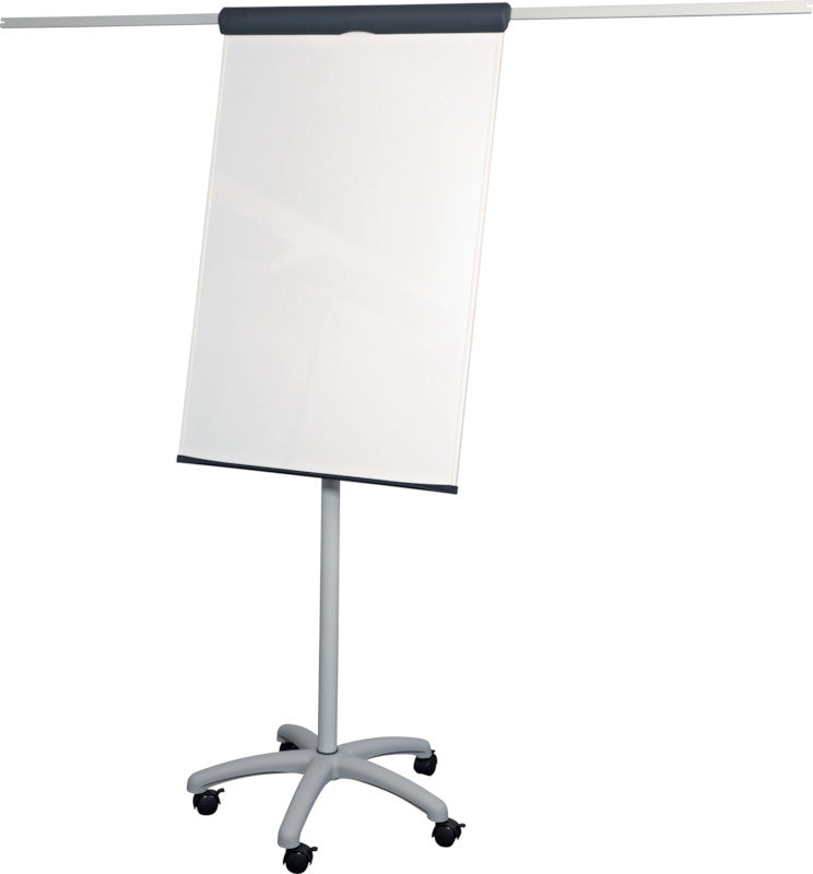 MAUL Flipchart – 66 × 97 cm, weiss, Metall