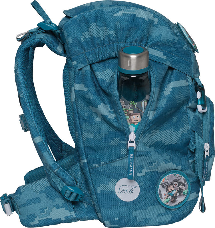Beckmann Schulrucksack Classic 1st – Jungle Game – eco:plus – 24,0×37,0×25,0 cm