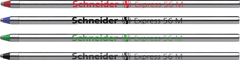 Schneider Schreibgeräte Schneider Kugelschreiber-Mine Express 56 – schwarz, 0,5 mm, dokumentenecht, geruchsarm