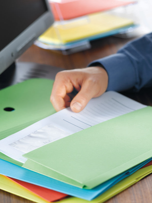 Elco Sammelmappe für A4, Karton, sortiert, Klappe
