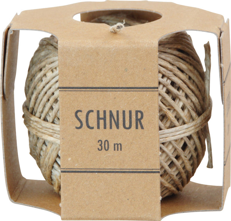 Baechi Cord Bindegarn – Flachs, Ø 1,6 mm × 30 m, beige