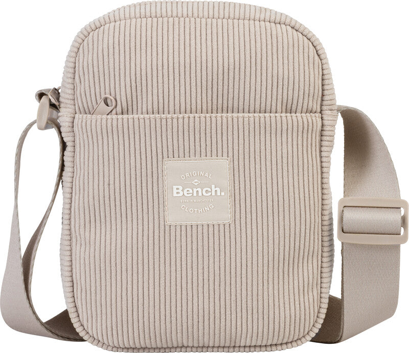 Bench Umhängetasche, 2,5 l, Polyester, Beige, 16 × 21 × 6 cm