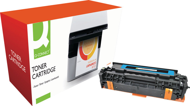 Q-Connect – Toner CE411A – cyan, 2600 Seiten