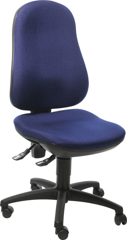 Topstar Bürostuhl Point 70 – Sitzhöhe 41–53 cm, 110 kg, Blau