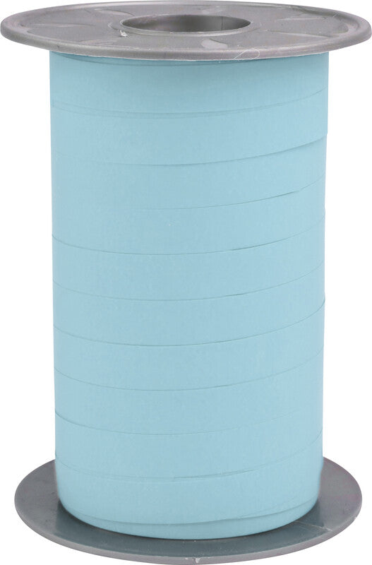 Präsent Geschenkband – Opak – Kunststoff, Hellblau – 10 mm × 200 m