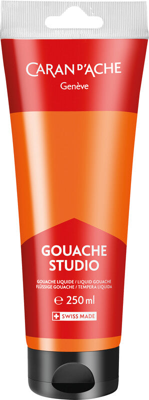 Caran d-Ache Caran d'Ache – Gouache – fluoreszierendes Orange, 250 ml