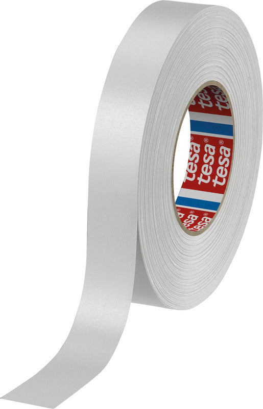 tesa Gewebeband 4651 Premium – 50 mm × 50 m, weiss, stark