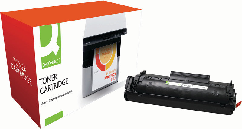 Q-Connect – Toner Q2612XL/703 – schwarz, 4000 Seiten