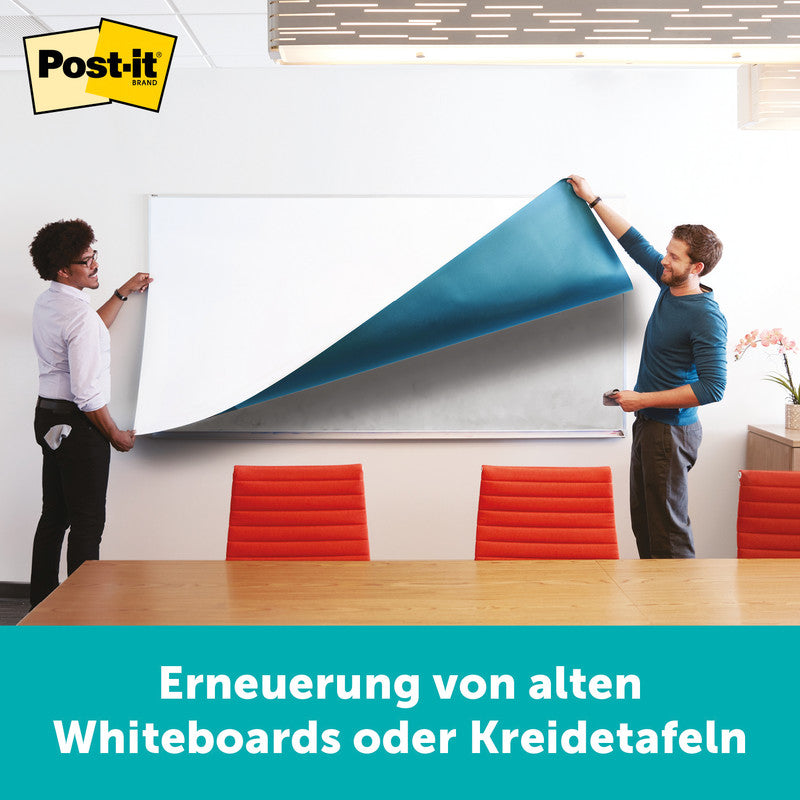 Post-It Whiteboard – 90 × 60 cm, Kunststoff, Wandmontage