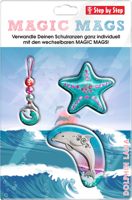 Step by Step Magic Mags Zubehörset – 3-teilig – Dolphin Lana – für Cloud, Space, 2in1 Plus und andere