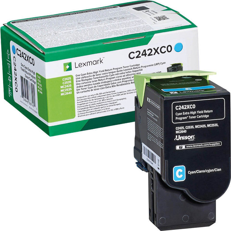 Lexmark Toner – cyan, 3500 Seiten