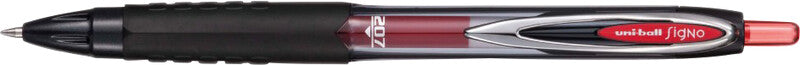 Uni-Ball Signo 207 ECO – Tintenroller, dokumentenecht, Druckmechanik, 0,4 mm, rot
