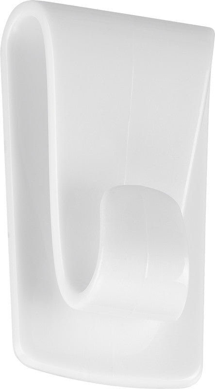 TESA Klebehaken – Kunststoff, weiss, 12 × 14 × 2,0 cm – 2er-Pack