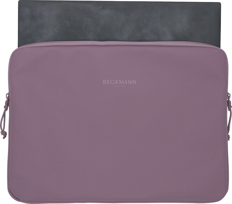 Beckmann Street Notebook-Schutzhülle – für Notebooks bis 14", wasserabweisend, recyceltes PET (rPET), Traube