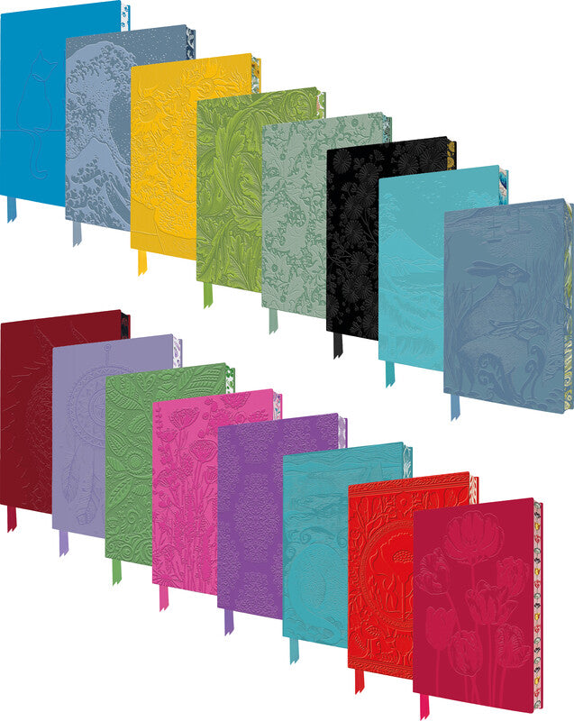 Denkzettel Notizbuch – A5 – Liniert – 178 Seiten – 82 g/m² – Gebunden, 2 Lesezeichen, Türkis