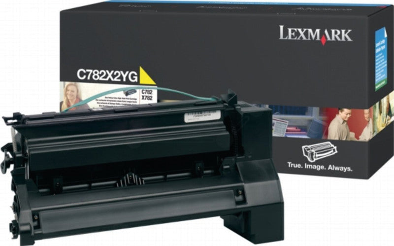 Lexmark Toner – gelb, 15000 Seiten