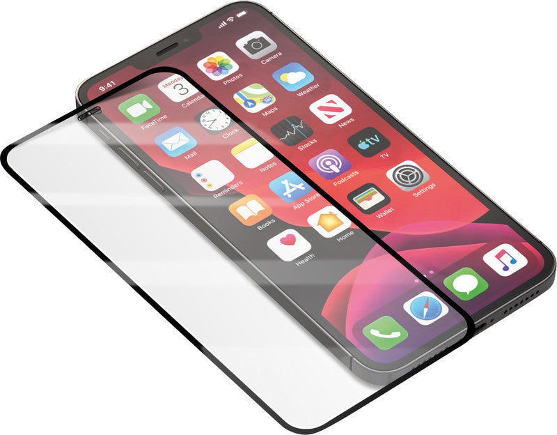 Mocolo Panzerglas-Displayschutz – für Apple iPhone 12 Pro Max – Transparent – Anti-Fingerabdruck-Beschichtung