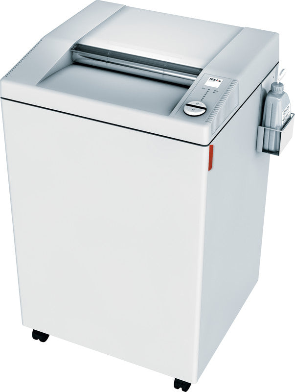 Ideal 4005/CC – Aktenvernichter, DIN P-4, Partikelschnitt 4 × 40 mm, 40 Blatt, 165 l, A3