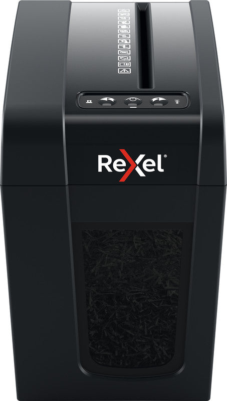 Rexel Secure X6-SL Slimline – Aktenvernichter, DIN P-4, Partikelschnitt 4 × 40 mm, 6 Blatt, 10 l, A4