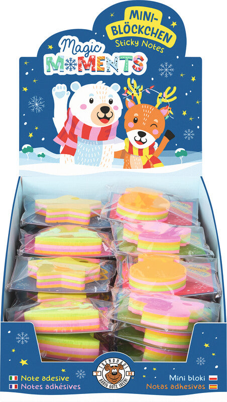 Trendhaus Haftnotizen Magic Moments – 61×65 mm – sortiert, 100 Blatt