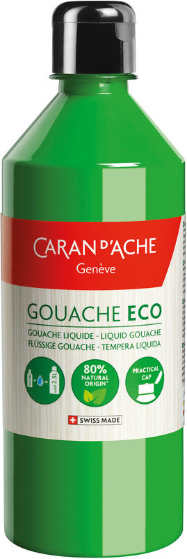 Caran d-Ache Caran d'Ache – Eco – Gouache – fluoreszierendes Gelbgrün, 500 ml
