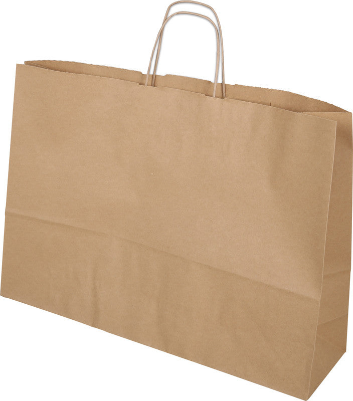 Elco Tragetasche, braun – 550 × 390 × 150 mm – 50 Stk.
