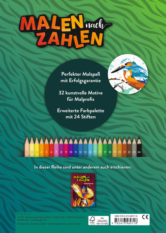 Ravensburger Malbuch, Karton, 21 × 29,5 cm, Mehrfarbig, ab 9 Jahren