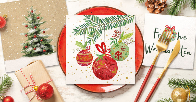 Atelier Servietten My Christmas Tree – 33 × 33 cm – 3-lagig, Tissue – 20 Stk.