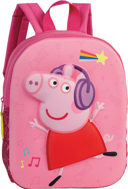 Fabrizio Kindergartenrucksack – Peppa Pig, rosa – 23,0 cm × 29,0 cm × 10,0 cm