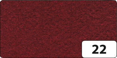 Folia Bastelfilz – Dunkelrot – 300 × 450 mm, 1 Bogen, 3,5 mm
