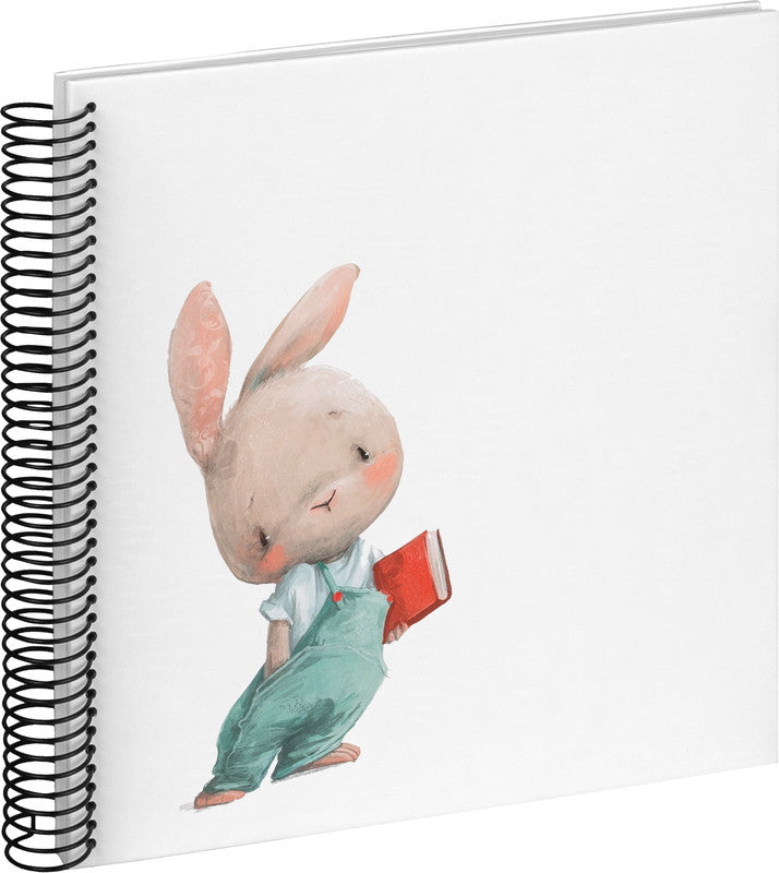 Walther Fotoalbum Hase Nosey – für 250 × 250 mm, mehrfarbig, Karton