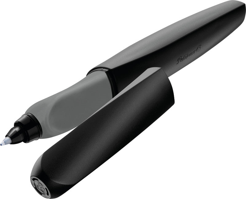 Pelikan Twist – Tintenroller mit Kappe, 0,4 mm, Blau