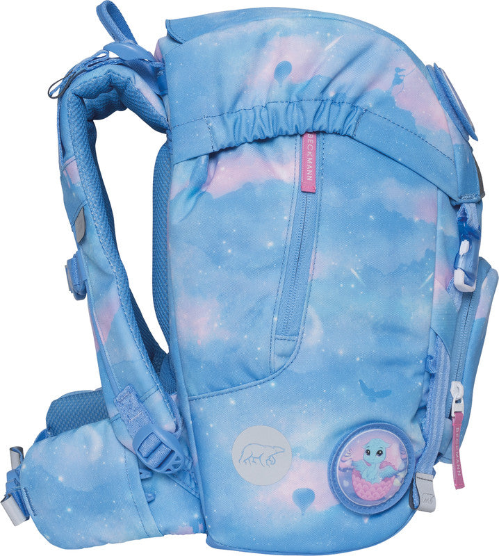 Beckmann Schulrucksack Classic – 6-teilig – Fairytale – aus recyceltem PET