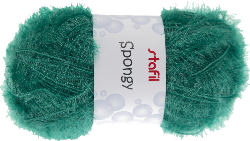 Stafil Schwammgarn, Polyester, Grün, zum Stricken