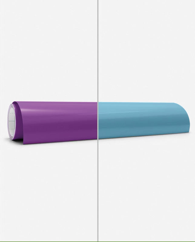 Cricut Vinylfolie – Violett/Türkis – 30 × 60 cm – für Cricut Schneideplotter