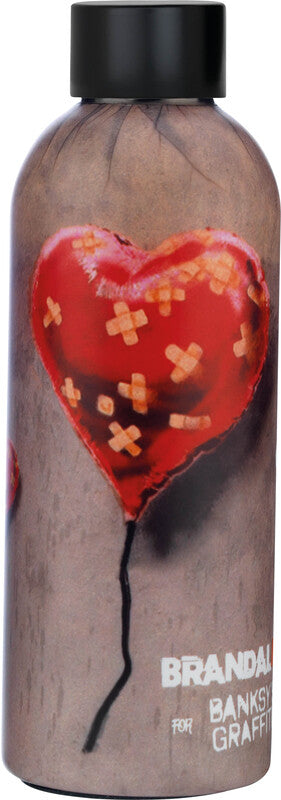 Youbottles Trinkflasche Dual – 5 dl – Edelstahl, isoliert, Schraubverschluss – Banksy Bandaged Heart