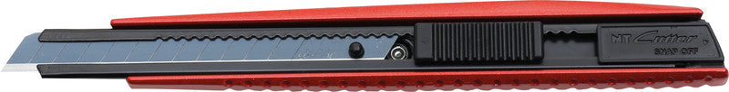 NT Cutter PMGA-EVO1 – Abbrechmesser 9 mm, mit Sperre, Rot, inkl. 1 Klinge