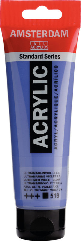 Royal Amsterdam Acrylfarbe – Ultraviolett Hell 519 – 120 ml Tube