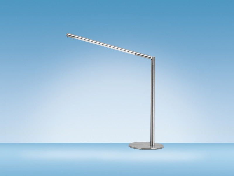 Hansa LED Tischleuchte Aura – drehbar, dimmbar – 2800–6000 K – 400 lm 8 W – silber