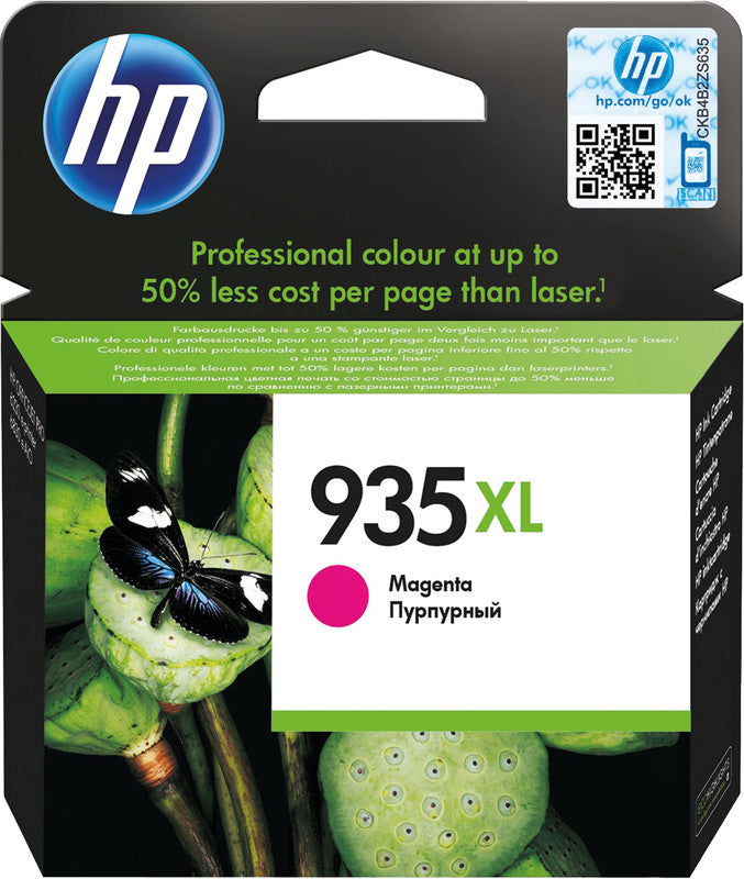 HP Tintenpatrone 935XL, Magenta, XL, 825 Seiten – für Tintenstrahldrucker/Multifunktionsgeräte