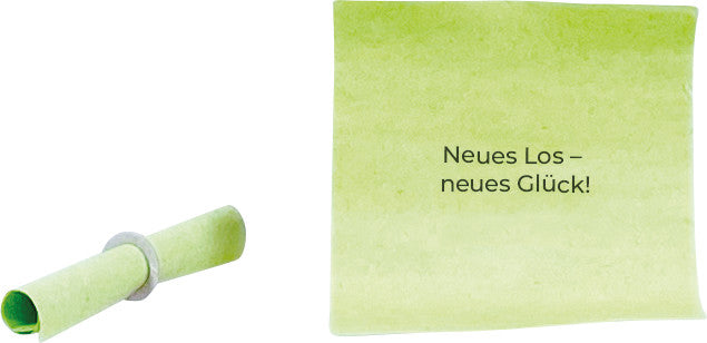 Noname Tombola Lose ohne Nieten, aus Papier, farbig sortiert, 40 × 45 mm, 500 Stück