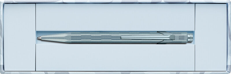 Caran d-Ache Kugelschreiber – Gletscherblau, Aluminium