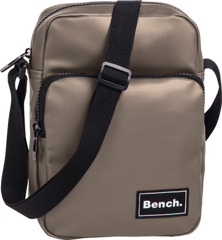 Bench Hydro Umhängetasche – 3 l, PU, graubraun, 17 × 24 × 9 cm
