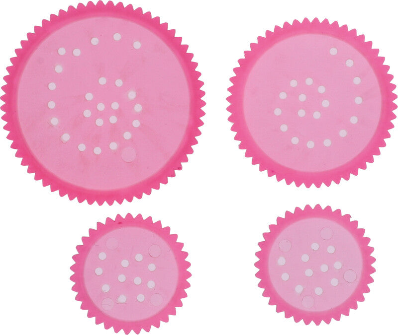 Centrum Malschablonen-Set, Mandala, 10,0 × 20,0 cm, Kunststoff, Pink