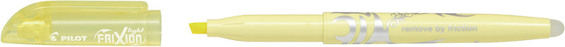 Pilot FriXion Light Textmarker Set 6 Farben Pastell – Keilspitze, 3,3 mm, radierbar