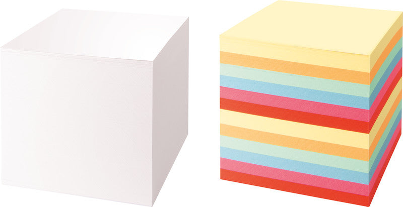 Folia Notizzettelwürfel – Weiss – 90 × 90 mm – Papier